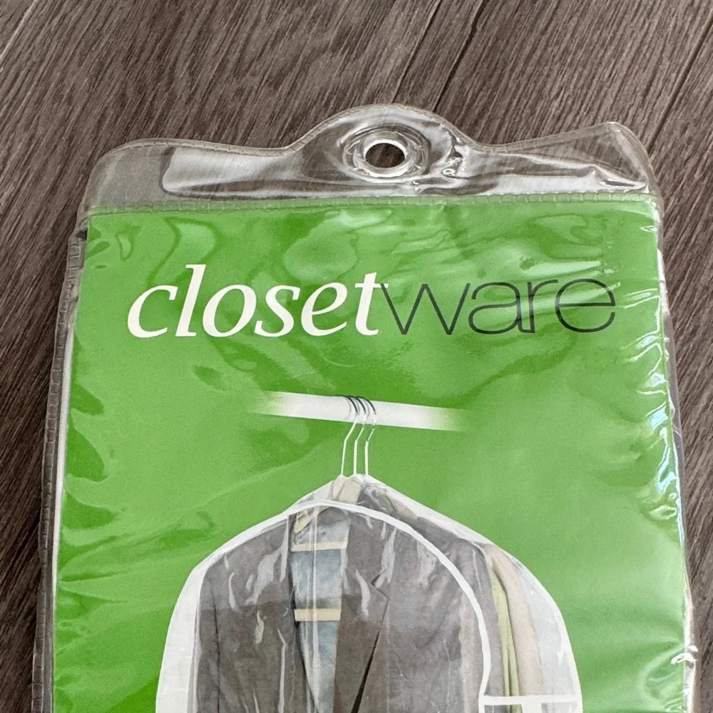 Clear Vinyl Suit Storage Bag - Full zipper suit storage bag
